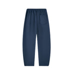 Boxy Curved Fit Elastic Waist Sweatpants