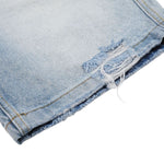 Vintage Distressed Relaxed Denim Shorts
