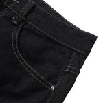 Bermudas con lavado vintage y salpicaduras de tinta