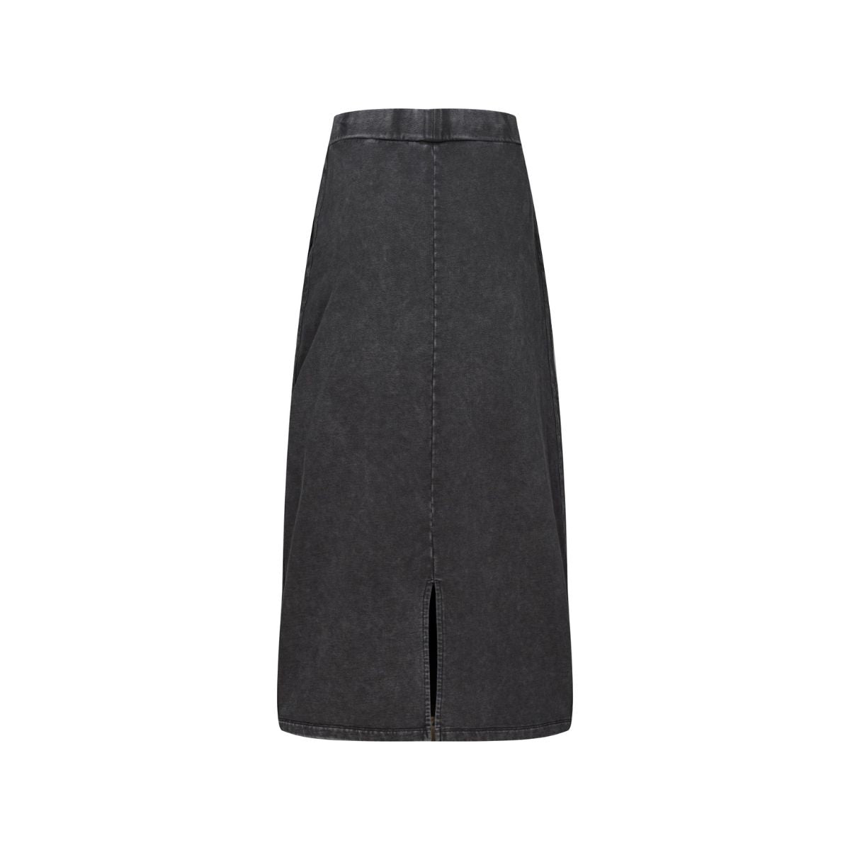 Falda larga de corte A con lavado a la piedra