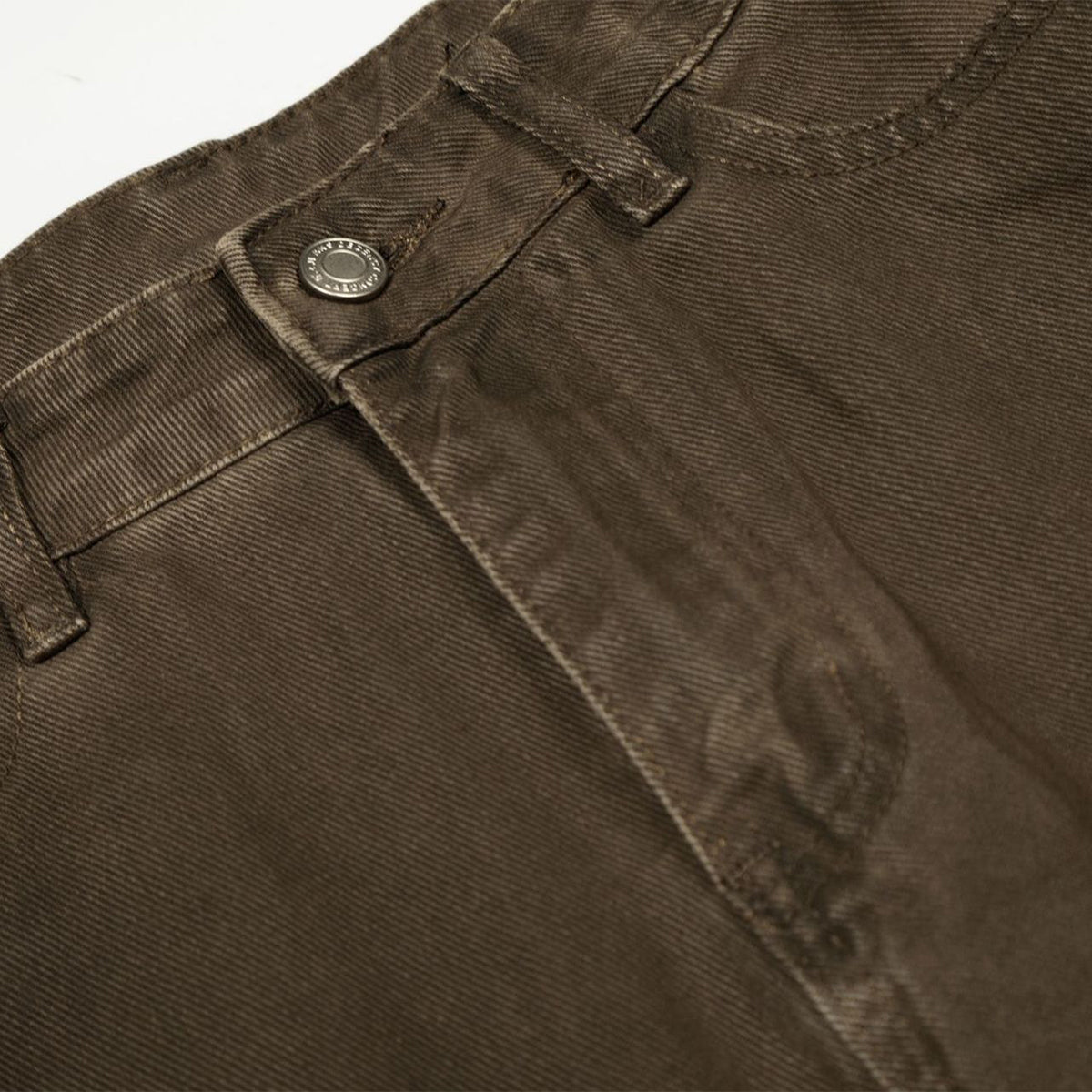 Curved Panel Wide-Leg Utility Cargo Pants