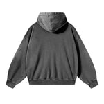Sudadera con capucha de felpa de novio de gran tamaño