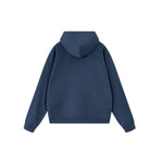 Vintage Boxy Full Zip Hooded Sweatshirt