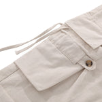 Vintage Multi-Pocket Cargo Bermuda Shorts