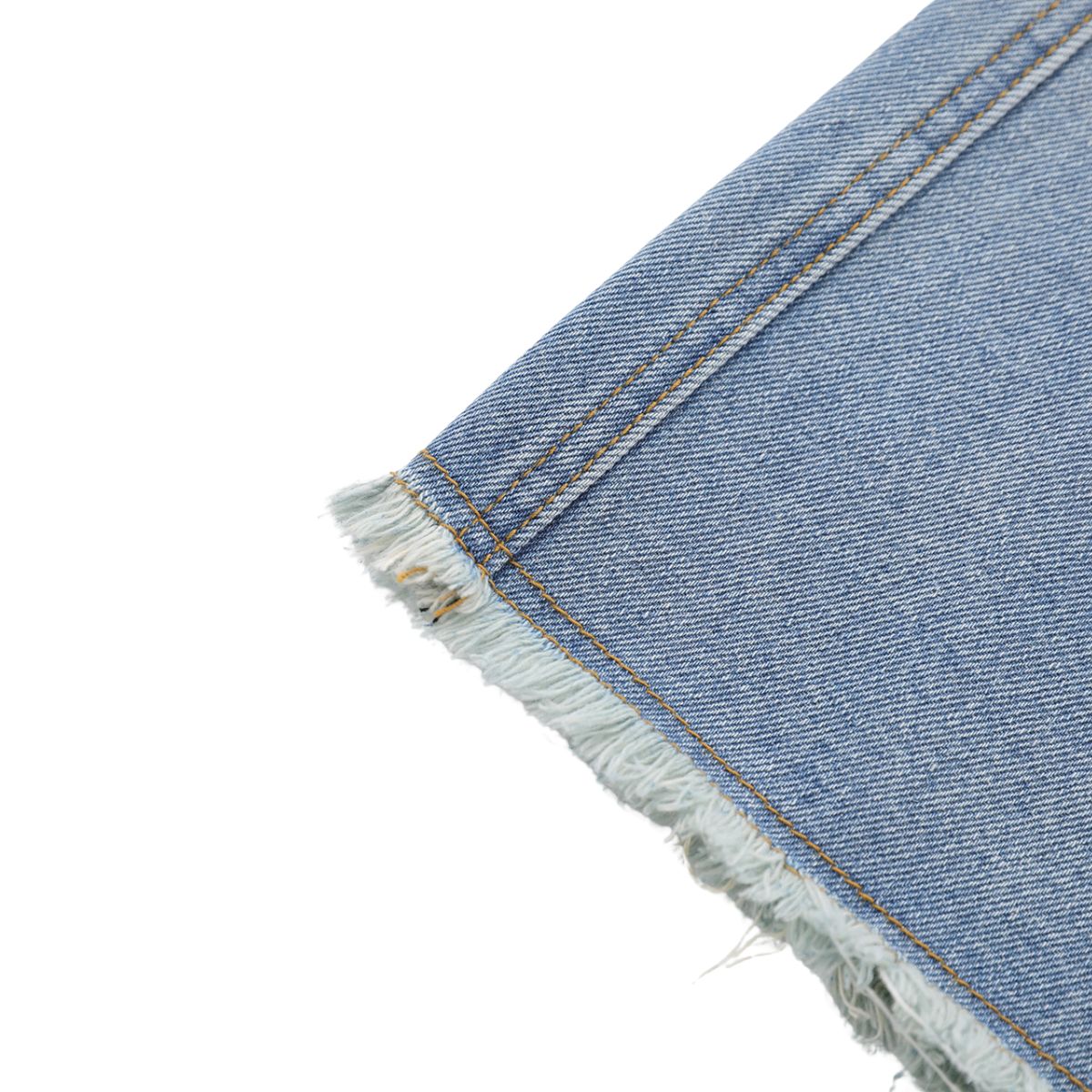 Vintage Distressed Baggy Denim Bermuda Shorts
