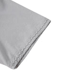 Vintage Wash Relaxed Linen-Cotton Blend Short Sleeve T-Shirt
