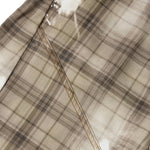 Bermudas vaqueras rasgadas con parches de camuflaje