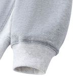 Boxy Cropped Color‑Block Cotton Hoodie