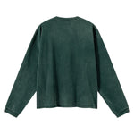 Heavyweight Vintage Brushed Washed Long Sleeve Tee