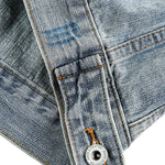 Retro Men's Spring&autumn High-smart Cool Denim Jacket