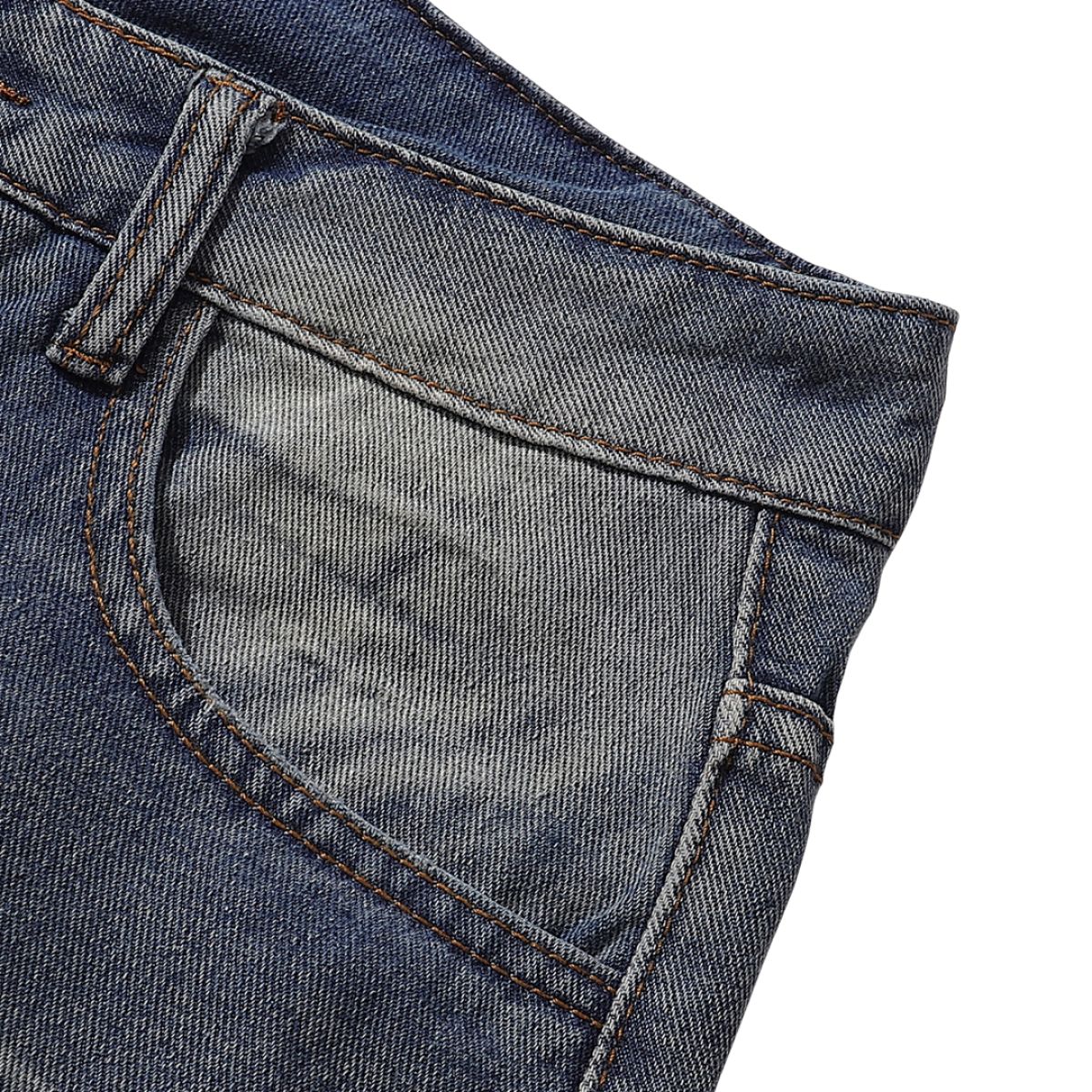 Bermudas con lavado vintage y salpicaduras de tinta
