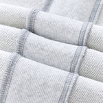 Cotton Casual Contrast Rib Stretch Sweatpants
