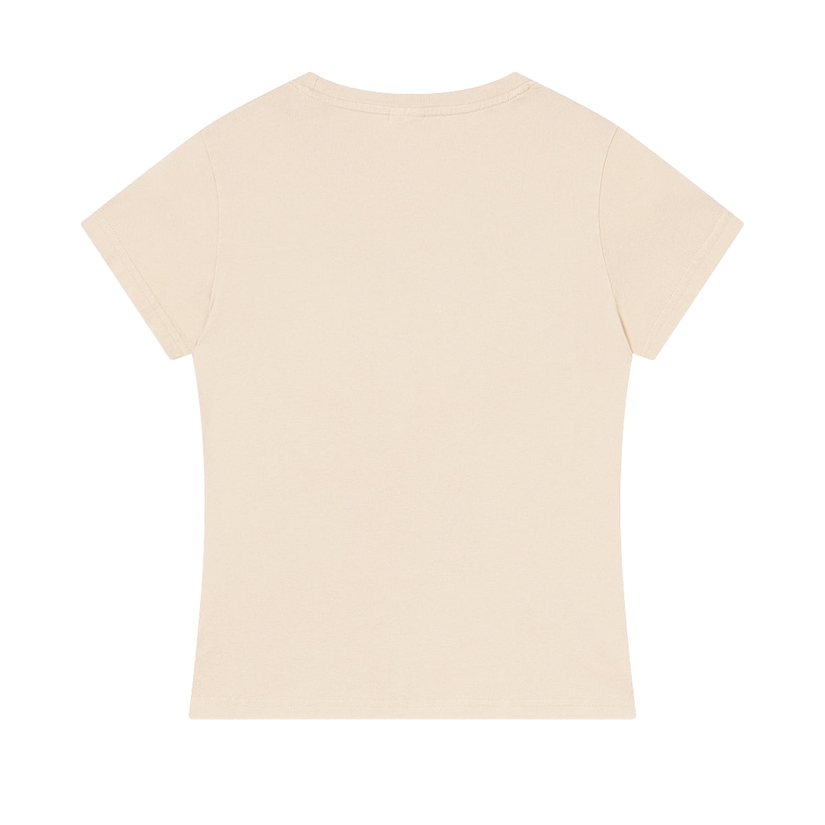 Snow Washed Peruvian Cotton Slim Fit Y2K Tee