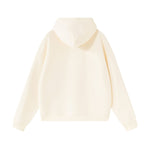 Cotton Structured French Terry Boxy Hoodie