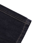Vintage Washed Asymmetric Side Split Barrel Leg Jeans