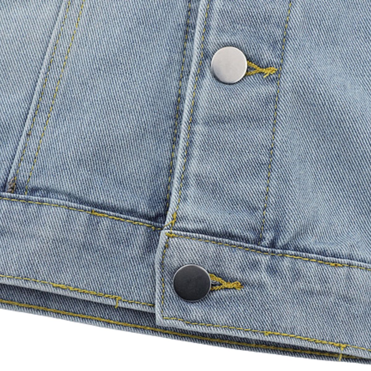 Unisex Retro Street Washed Vintage Denim Jacket