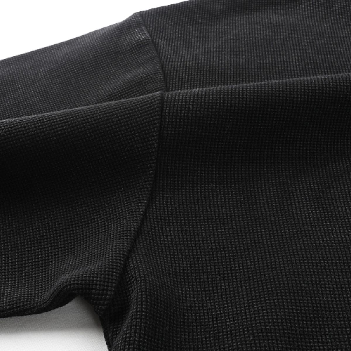 Heavyweight Washed Waffle Cotton Long Sleeve Tee 340G