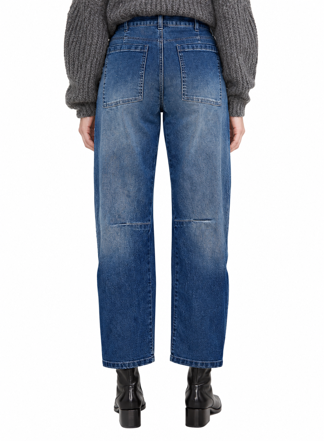 Vintage High Waisted Barrel Jeans