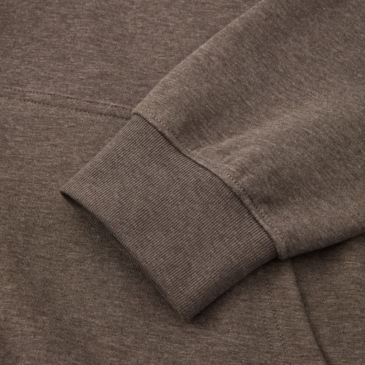 Quiet Luxury Melange Drop Shoulder Oversized Hoodie