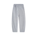 Boxy Curved Fit Elastic Waist Sweatpants