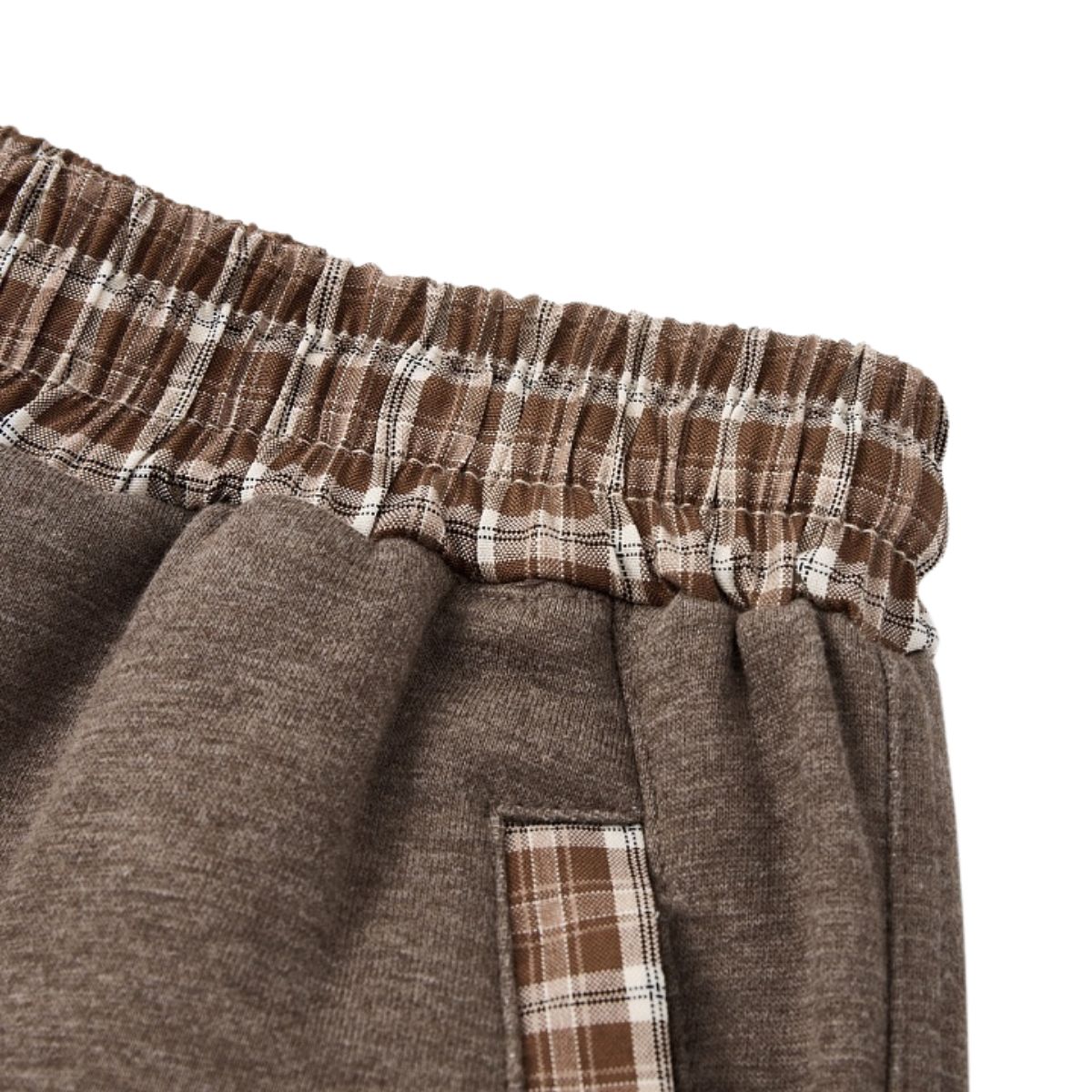 Quiet‑Luxury Old‑Money Heather Contrast Trousers