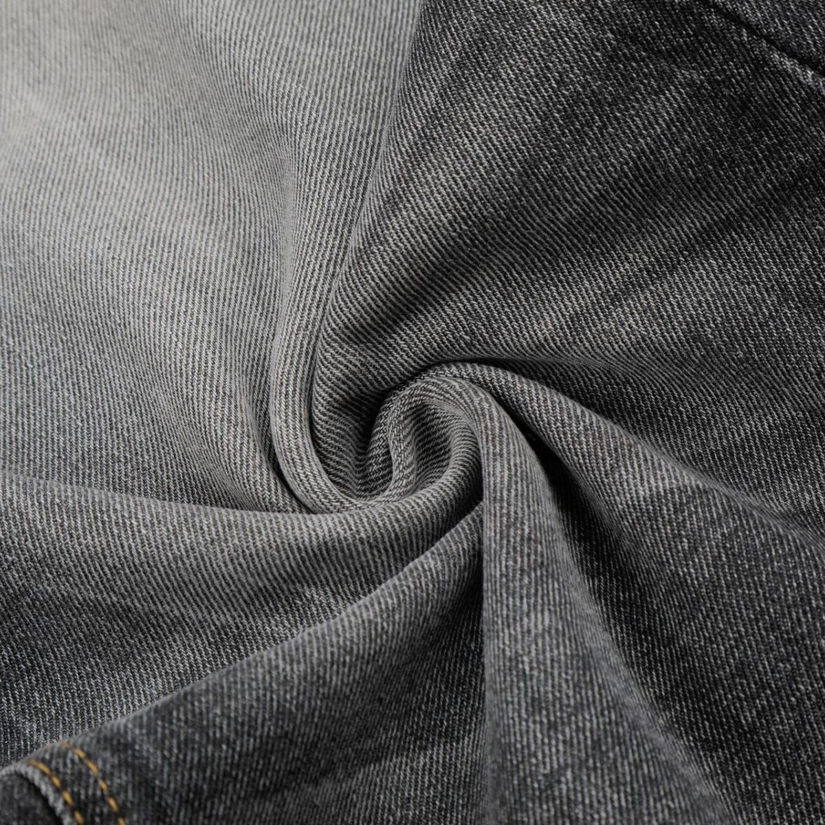 Vintage Washed Barrel Leg Distressed Jeans