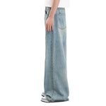 Streetwear Relaxed Straight-Leg Workwear Jeans