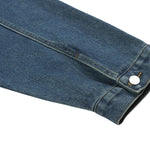 Hong Kong Style Vintage Washed Denim Jacket