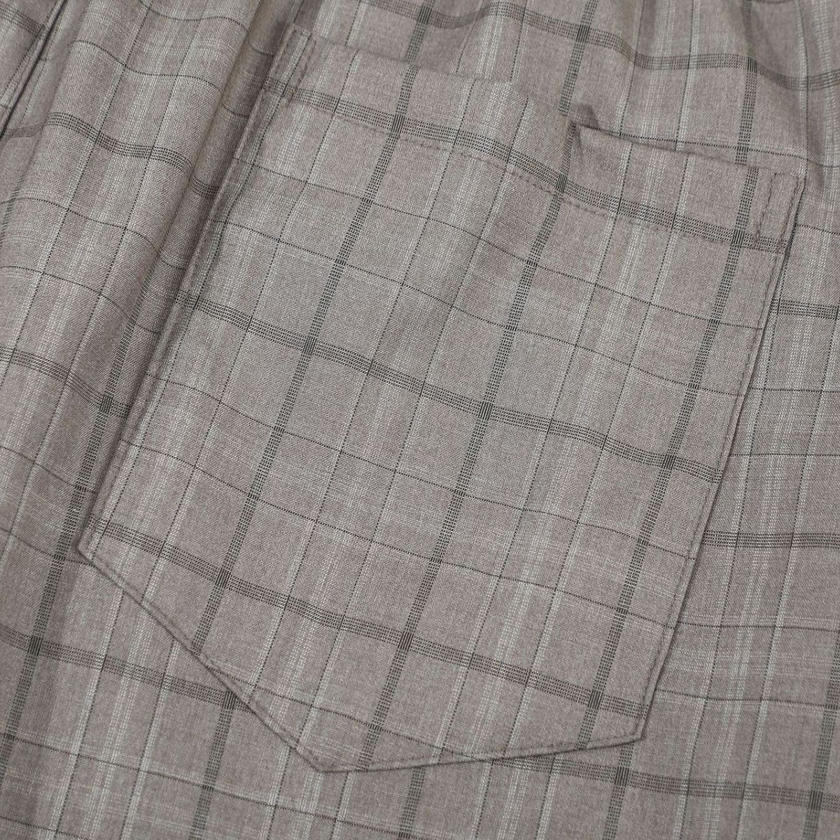 Vintage Plaid Wide Leg Drape Trousers
