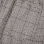 Vintage Plaid Wide Leg Drape Trousers
