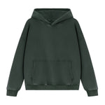 Cotton Heavyweight Washed Distressed Terry Hoodie