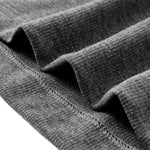 Quiet Luxury Fake Two‑Piece Henley Long Sleeve T‑Shirt