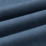 Pantalones de algodón con pierna ancha y color liso