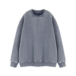 Heavyweight Fleece Washed Vintage Crew Neck Sweatshirt
