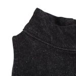 Falda vaquera con bordado de perlas y lavado vintage