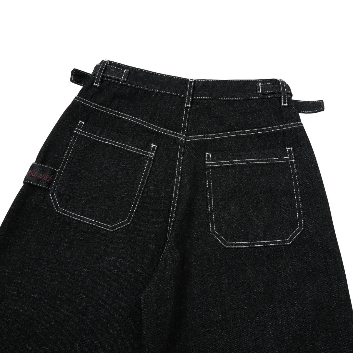 Bermudas con lavado vintage y salpicaduras de tinta