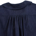 Fashionable Loose Casual Denim Lapel Shirt