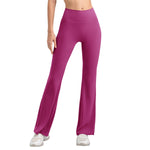High Waist Micro Flare Yoga Pants for Women Moisture