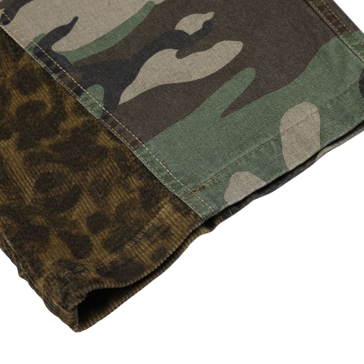 Streetwear Camouflage Patchwork Cargo Pants