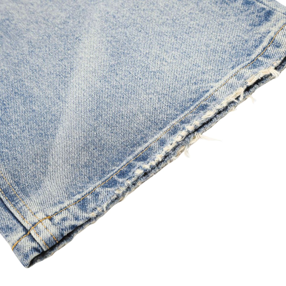 Vintage Washed Whiskered Flared Jeans