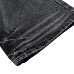Vintage Washed Black Flared Denim Jeans