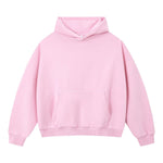 Vintage 370G Brushed Cotton Snow‑Washed Boxy Drop‑Shoulder Hoodie