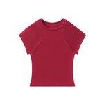 Academia Style Soft Daily Wear Stretch Tee