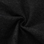 Vintage Black Zip Hem Slim Flare Jeans