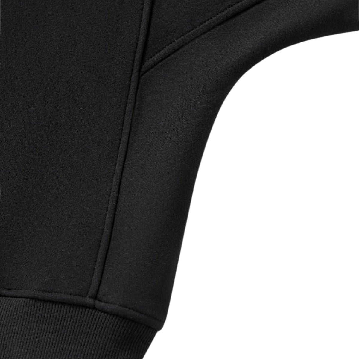 Short Wide Batwing Mock Neck Zip Up Sports Sweatshirt