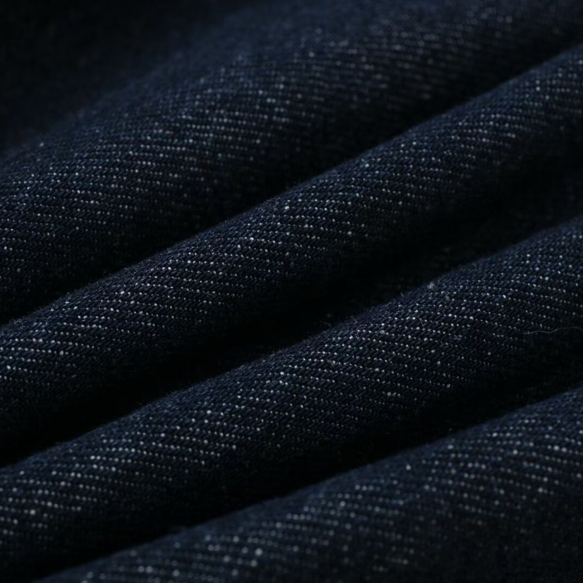 Indigo Cuffable Hem Baggy Jeans