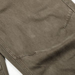 Men's Washed Punk Pleated Loose-Fit Casual Wide-Leg Denim Pants