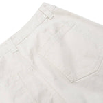 Vintage Washed High-Waist Relaxed Straight Wide-Leg Trousers