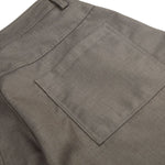 Old Money Pleated Button Detail Wide Leg Trousers