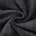 Plaid Collegiate Hoodie French Terry Sweatshirt